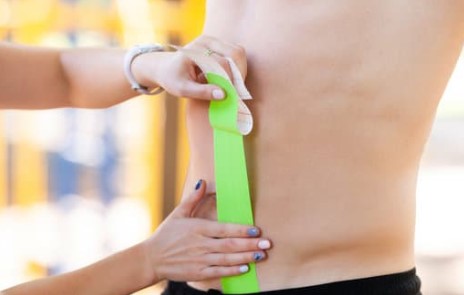 Pose De Tape Et Drainage Lymphatique Avec Metmassages