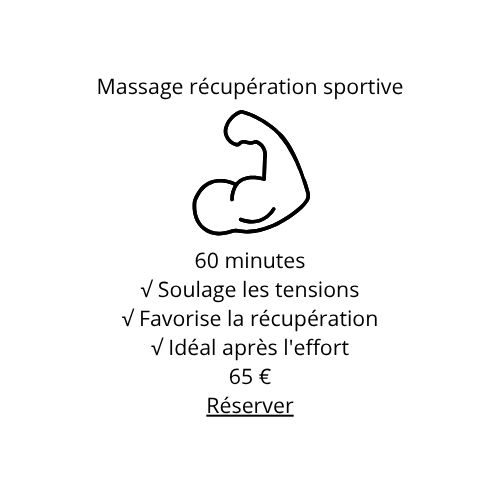Massage récupération sportive