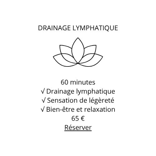 DRAINAGE LYMPHATIQUE