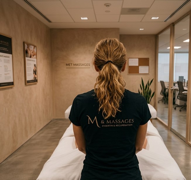 Massage en entreprise
